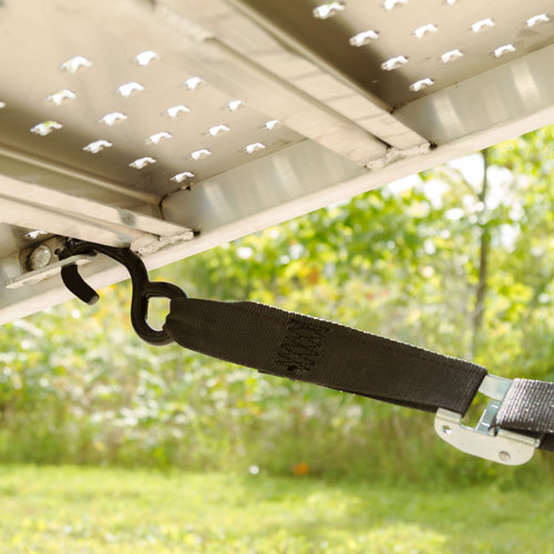 HD Ramps Box Truck Loading Walk Ramp PlateEnd Aluminum 2000 lb